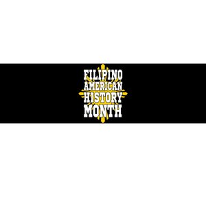 Filipino American History Month Bumper Sticker