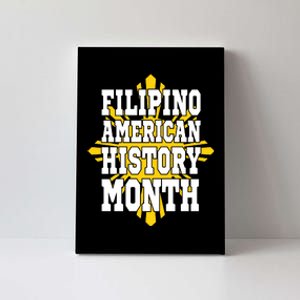 Filipino American History Month Canvas