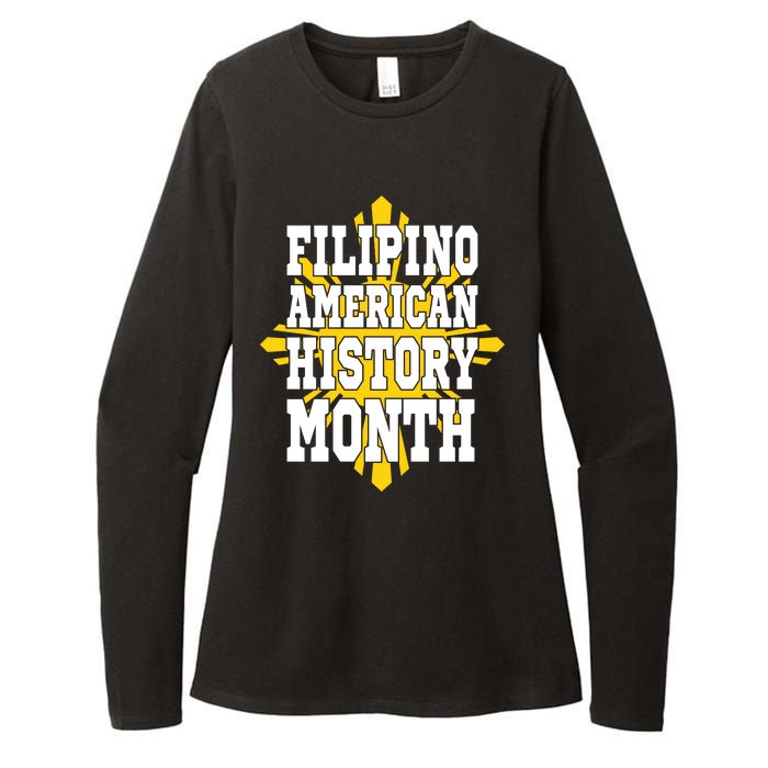 Filipino American History Month Womens CVC Long Sleeve Shirt