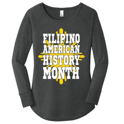 Filipino American History Month Women's Perfect Tri Tunic Long Sleeve Shirt