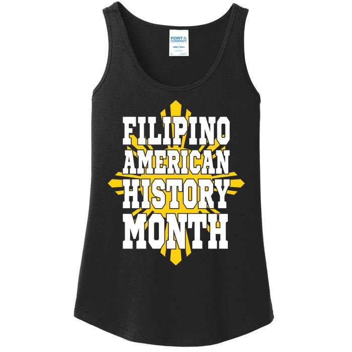 Filipino American History Month Ladies Essential Tank