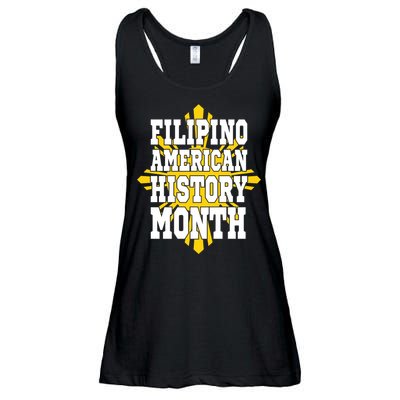 Filipino American History Month Ladies Essential Flowy Tank