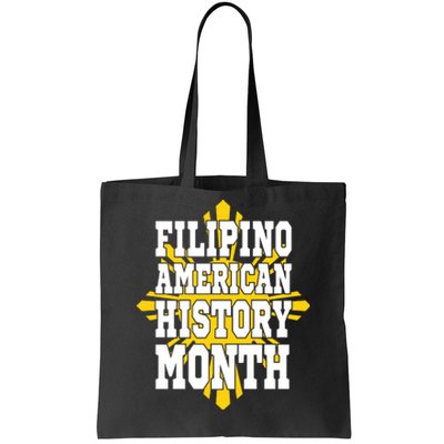 Filipino American History Month Tote Bag