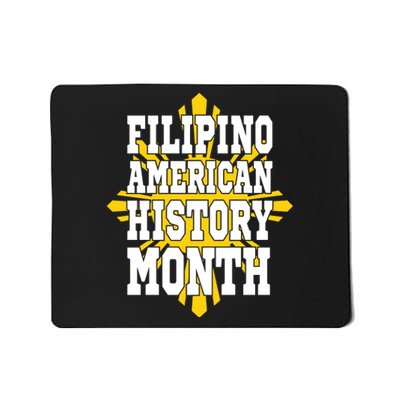 Filipino American History Month Mousepad