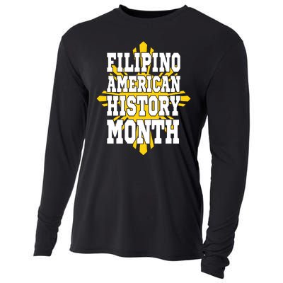 Filipino American History Month Cooling Performance Long Sleeve Crew