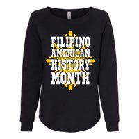 Filipino American History Month Womens California Wash Sweatshirt