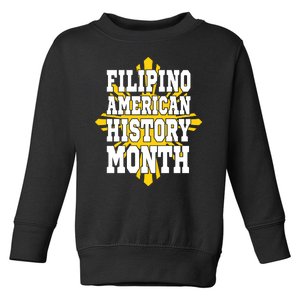 Filipino American History Month Toddler Sweatshirt