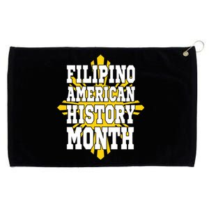 Filipino American History Month Grommeted Golf Towel