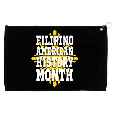 Filipino American History Month Grommeted Golf Towel