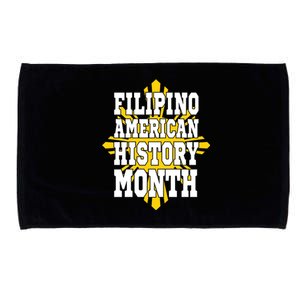 Filipino American History Month Microfiber Hand Towel