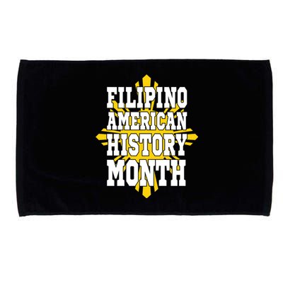 Filipino American History Month Microfiber Hand Towel