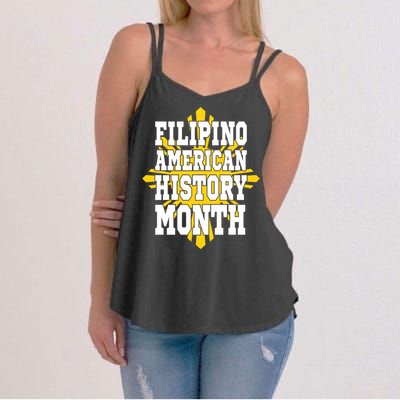 Filipino American History Month Women's Strappy Tank