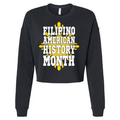 Filipino American History Month Cropped Pullover Crew