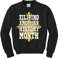 Filipino American History Month Kids Sweatshirt