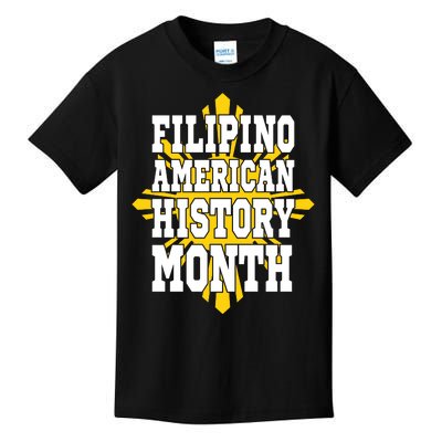 Filipino American History Month Kids T-Shirt