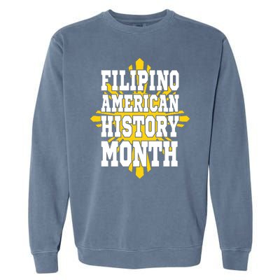 Filipino American History Month Garment-Dyed Sweatshirt