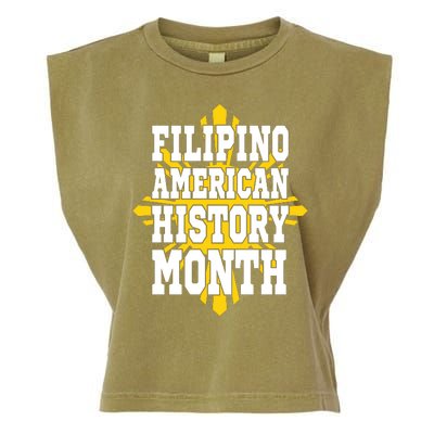 Filipino American History Month Garment-Dyed Women's Muscle Tee