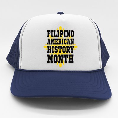 Filipino American History Month Trucker Hat