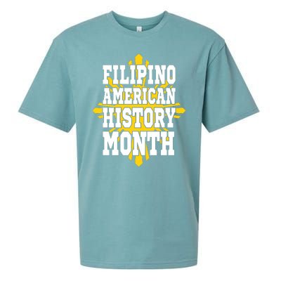 Filipino American History Month Sueded Cloud Jersey T-Shirt