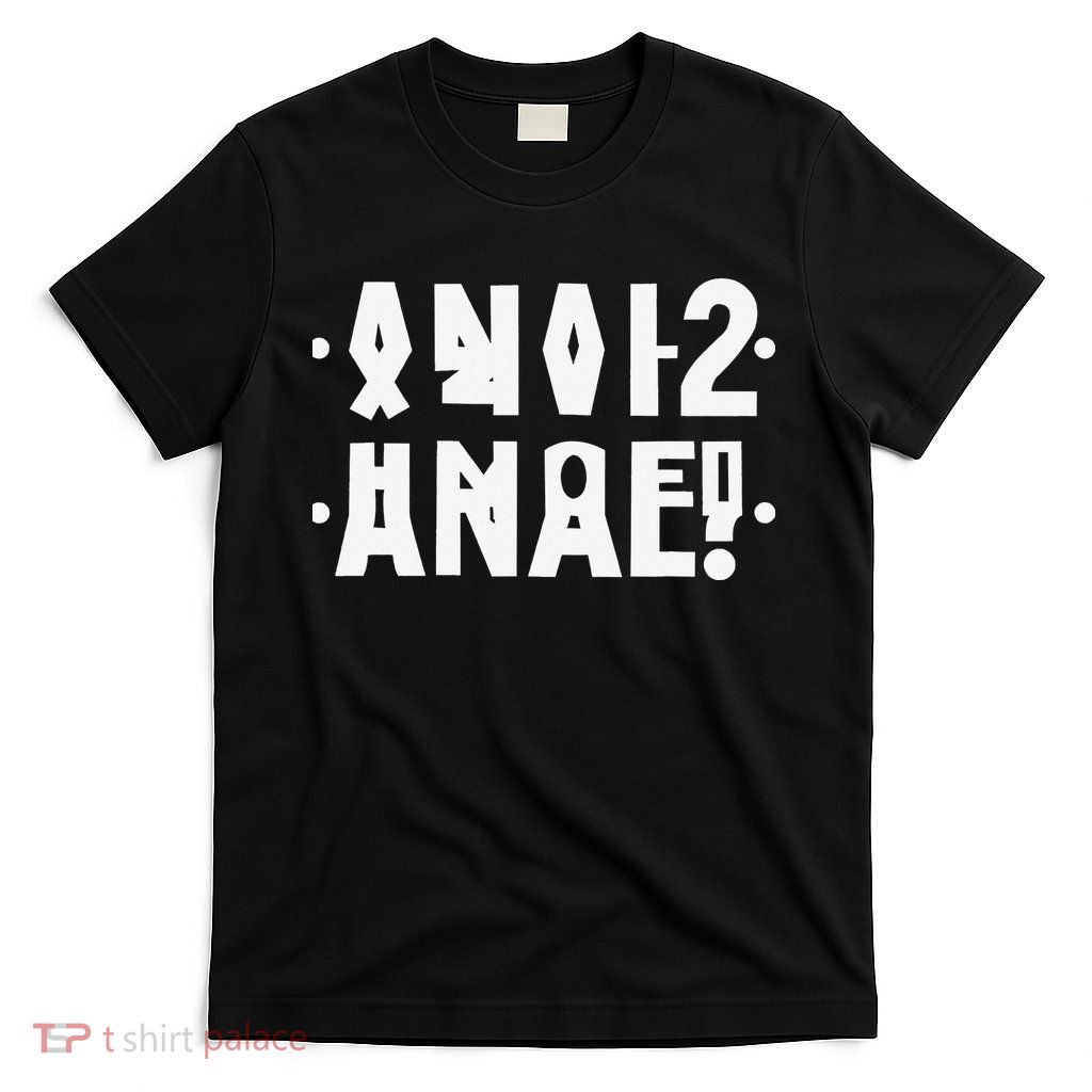 Funny Anal Hidden Message Anal Russian Letter T-Shirt
