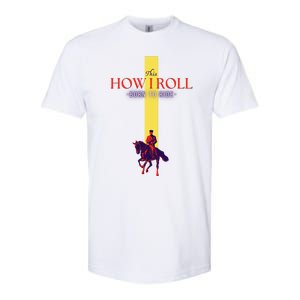 Funny Amish Horse And Buggy This Is How I Roll Cool Gift Softstyle CVC T-Shirt