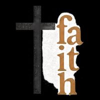 Faith and Hope Drawstring Bag