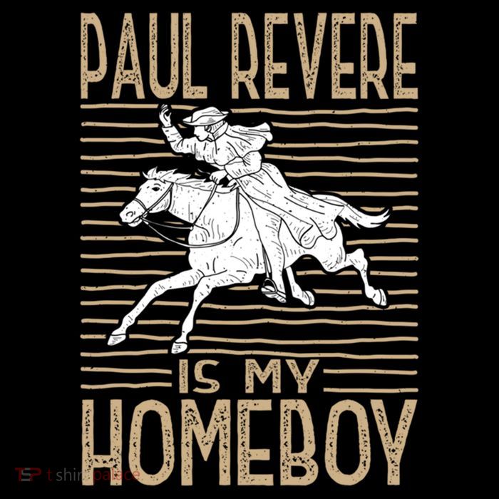 Funny American History Cute Gift Paul Revere Novelty Gift Flatbill Hat