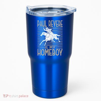 Funny American History Cute Gift Paul Revere Novelty Gift Tumbler