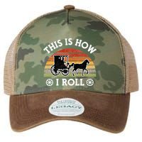 Funny Amish Horse & Buggy This Is How I Roll Lancaster Pa. Legacy Tie Dye Trucker Hat