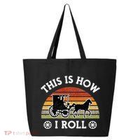 Funny Amish Horse & Buggy This Is How I Roll Lancaster Pa. 25L Jumbo Tote