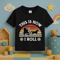 Funny Amish Horse & Buggy This Is How I Roll Lancaster Pa. Toddler T-Shirt
