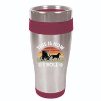 Funny Amish Horse & Buggy This Is How I Roll Lancaster Pa. 16oz Travel Tumbler