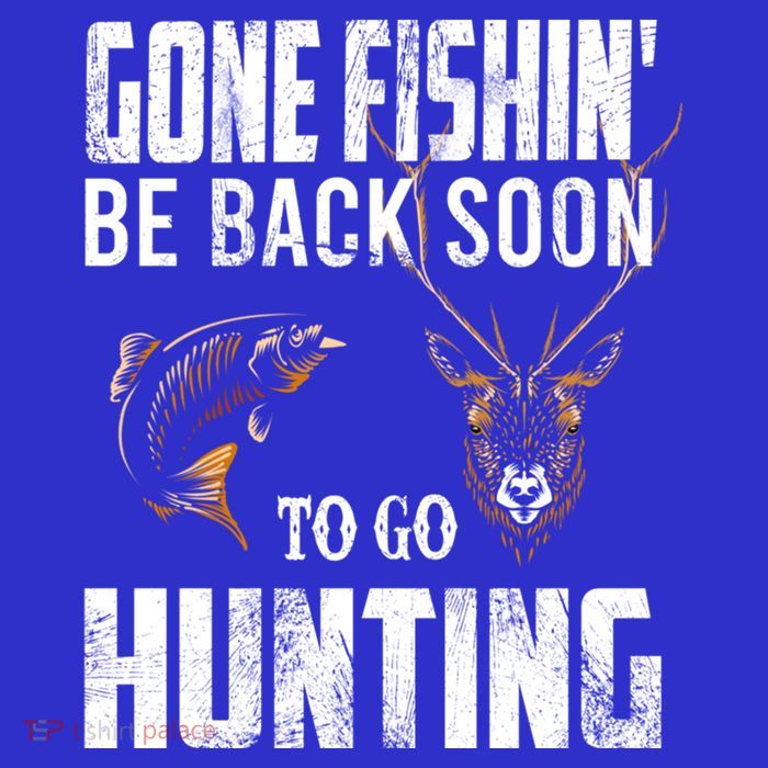 Fishing And Hunting Funny Fish Deer Hunter Gag Gift Great Gift Premium T-Shirt