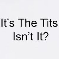 Funny Adult Humor Its The Tits Isnt It Boobs Doggie Tank
