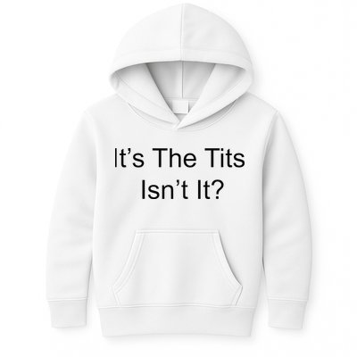 Funny Adult Humor Its The Tits Isnt It Boobs Kids Hoodie