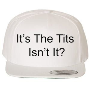 Funny Adult Humor Its The Tits Isnt It Boobs Wool Snapback Cap