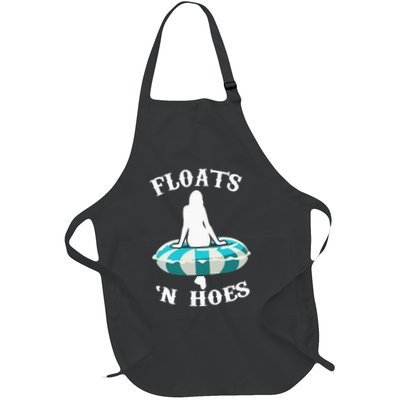 Floats And Hoes Funny Summer Vacation Float Trip Tubing Apron