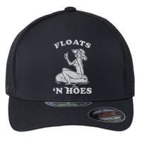 Floats And Hoes Funny Float Trip Tubing River Float Flexfit Unipanel Trucker Cap