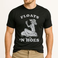Floats And Hoes Funny Float Trip Tubing River Float Performance Shirt