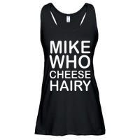 Funny Adult Humor Harry Mike Who Cheese Hairy Word Play Ladies Essential Flowy Tank