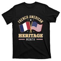 French American Heritage Month Roots Funny T-Shirt