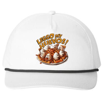 Funny Adult Humor Jokes Leggo My Huevos Snapback Five-Panel Rope Hat