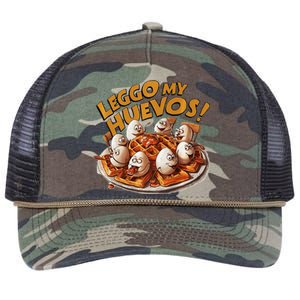 Funny Adult Humor Jokes Leggo My Huevos Retro Rope Trucker Hat Cap