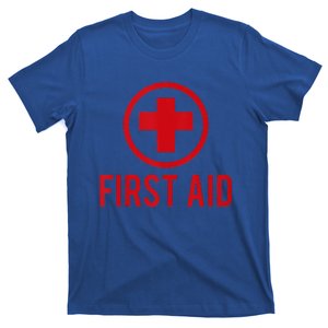 First Aid Halloween Outfit Gift Paramedic Costume T-Shirt