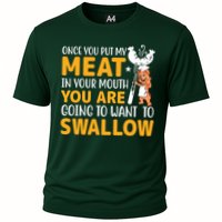 Funny Adult Humor Once You Put My Meat In Your Mouth Cooling Performance Crew T-Shirt