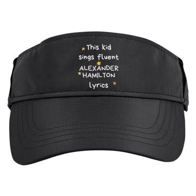 Funny Alexander Hamilton Hamilton Lyrics Hamiltrash Broadway Musical Adult Drive Performance Visor