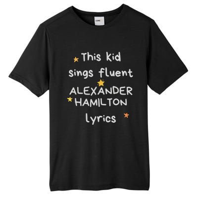 Funny Alexander Hamilton Hamilton Lyrics Hamiltrash Broadway Musical Tall Fusion ChromaSoft Performance T-Shirt