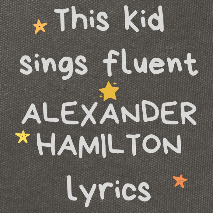 Funny Alexander Hamilton Hamilton Lyrics Hamiltrash Broadway Musical Cotton Canvas Backpack