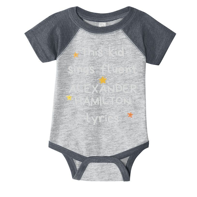 Funny Alexander Hamilton Hamilton Lyrics Hamiltrash Broadway Musical Infant Baby Jersey Bodysuit