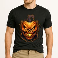Fall Autumn Halloween Scary Pumpkin Lazy Costume Performance Shirt